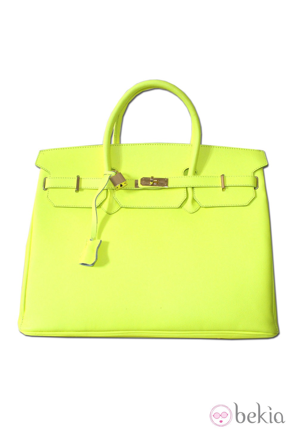 Bolso amarillo flÃºor de la colecciÃ³n primaveraverano 2013 de PoÃ¨te