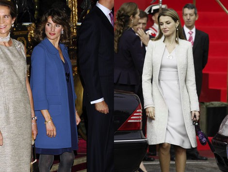 Los estilismos de Doña Letizia en el Día de la Hispanidad