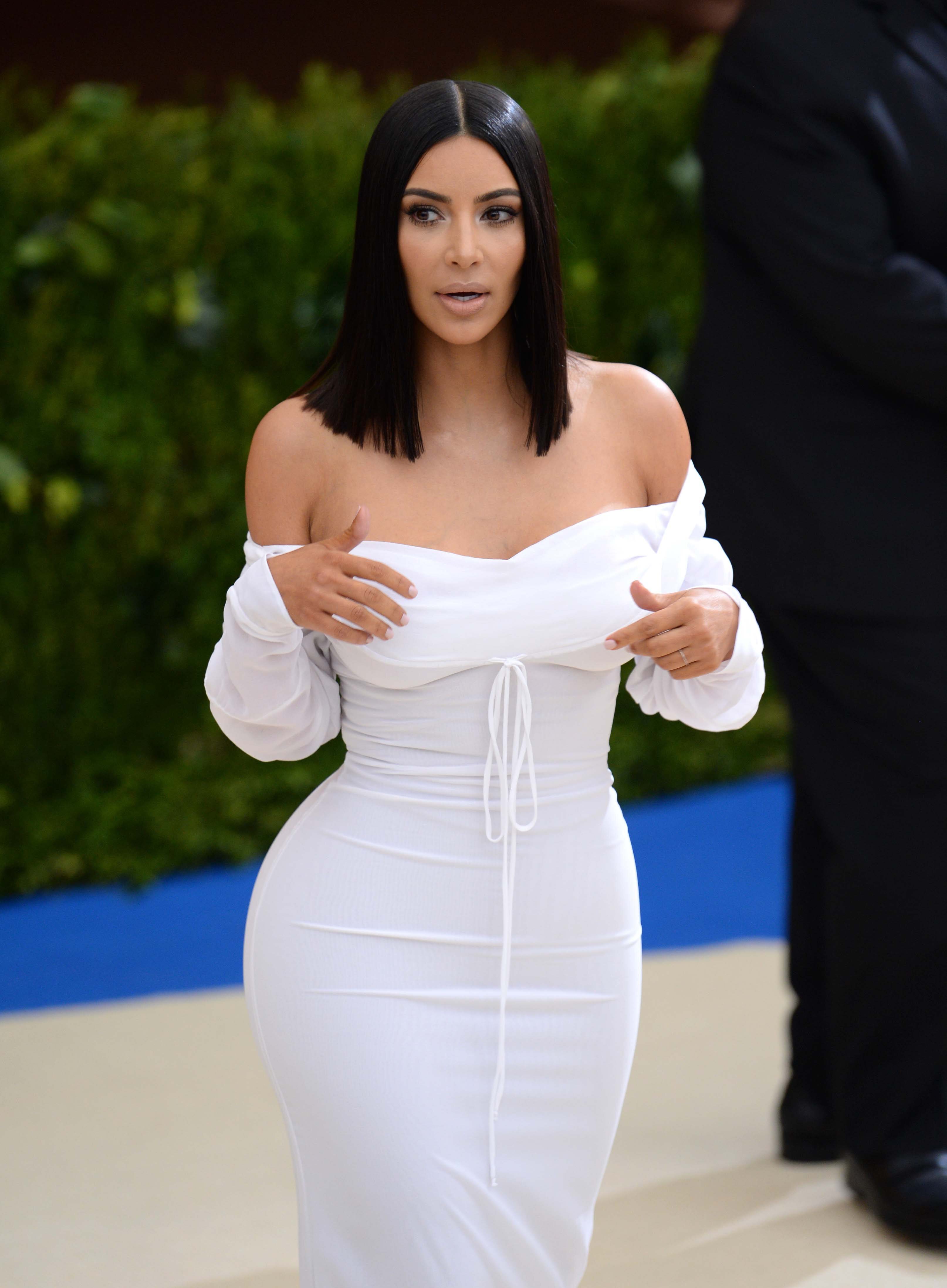 Kim Kardashian en la MET Gala de 2017 | Foto: Gtres