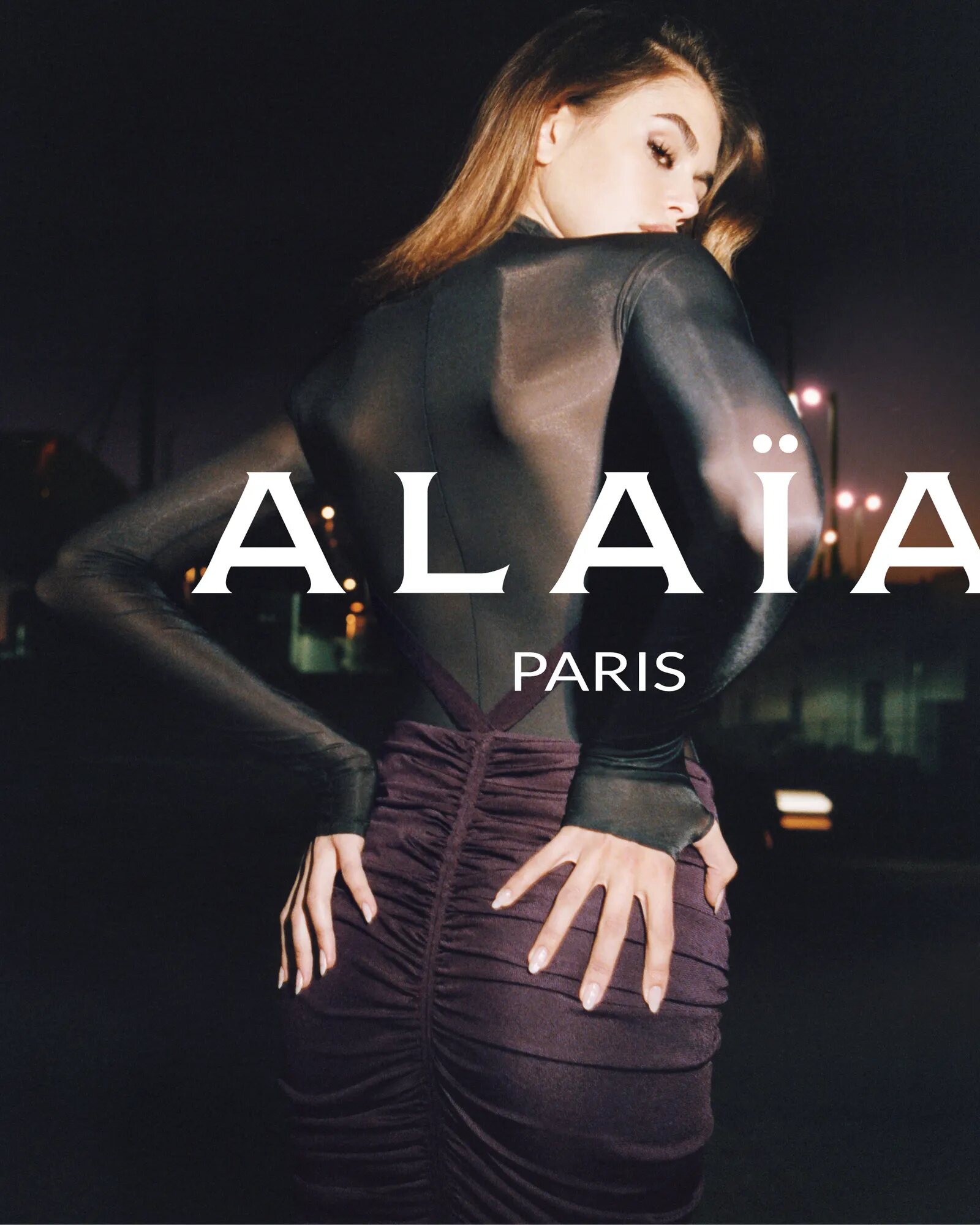 Kaia Gerber, imagen de la campaña primavera/verano 2023 de Alaïa