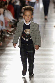 Egypt Dean desfila para Ralph Lauren