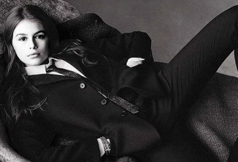 Kaia Gerber debuta como modelo protagonizando su primer editorial en Vogue Italia | Cindy Crawford Instagram