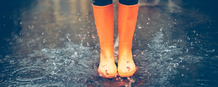 Las botas de agua, el mejor calzado para la lluvia