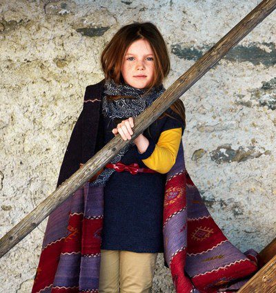 Benetton apuesta por el estilo country-chic en su nueva línea infantil