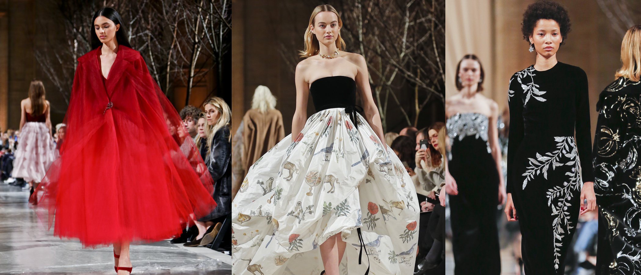 La colección mágica de Oscar de la Renta otoño/invierno 2018 en la Nueva York Fashion Week