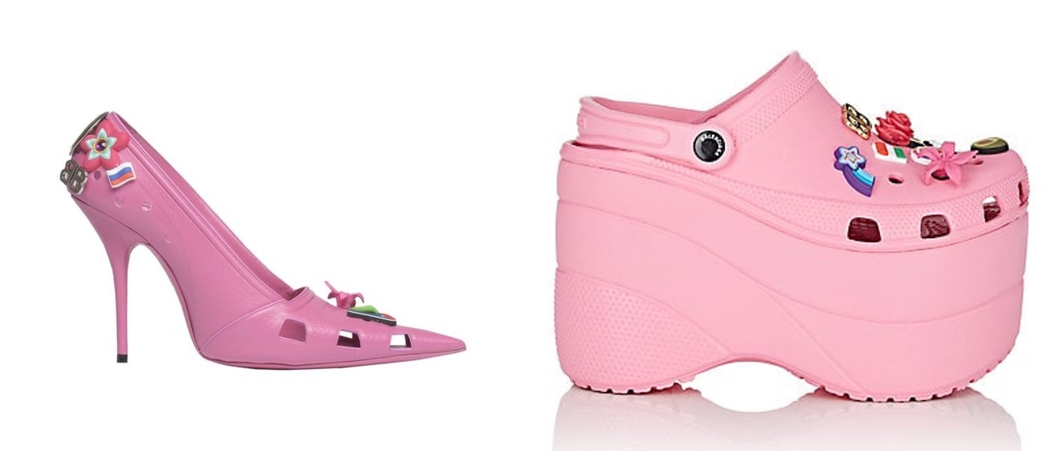 Crocs stiletto de Balenciaga, una nueva y original tendencia