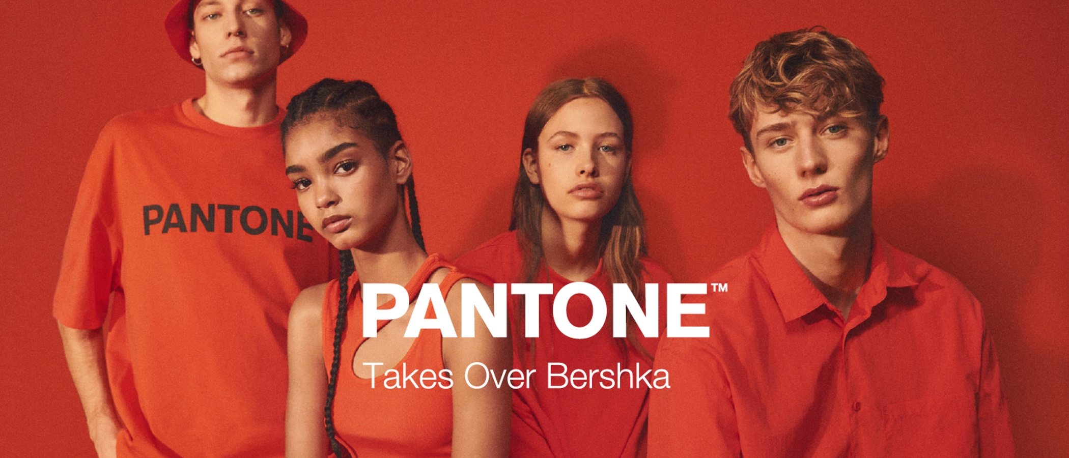 Los colores neón inundan la nueva colección de Bershka en colaboración con Pantone