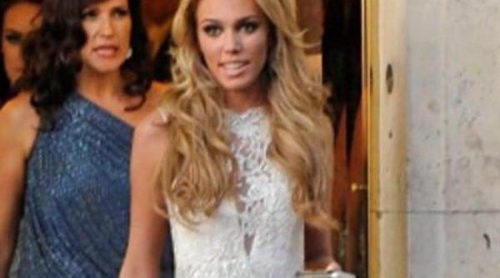 Petra Ecclestone se viste de blanco en la fiesta previa a su enlace