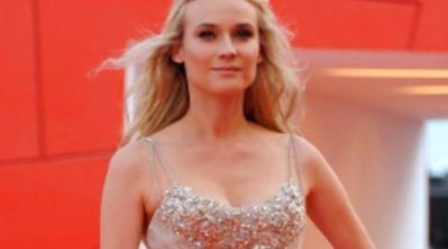 Diane Kruger, de Elie Saab, deslumbra en el Festival de Venecia