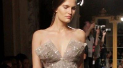 Marchesa descubre los vestidos más suntuosos de la primavera de 2012