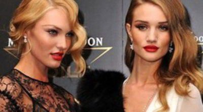 Kate Moss y Candice Swanepoel: duelo de elegancia en los Moët & Chandon Étoile