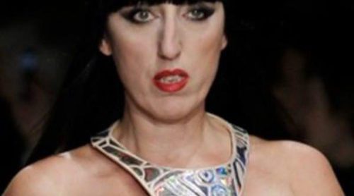 Rossy de Palma, estrella invitada en el desfile de Manish Arora en la Semana de la Moda de París