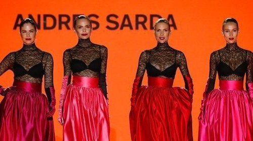 La pasarela de la MBFWMadrid rinde homenaje a Andrés Sardá con un desfile protagonizado por sus musas