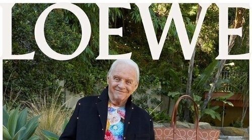 Anthony Hopkins, modelo de la última campaña de Loewe