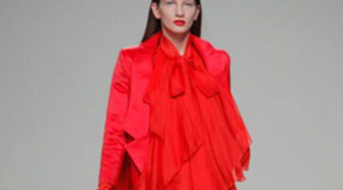 Eugenio Loarce y Pablo Erroz se visten de rojo en El Ego de Madrid Fashion Week otoño/invierno 2013/2014