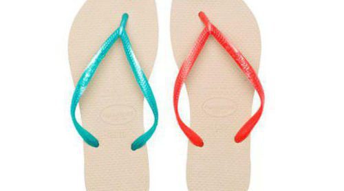 Oysho completa su colección de baño 2013 con una línea de calzado de Havaianas