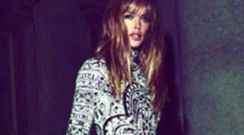 Doutzen Kroes presenta la colección de otoño/invierno 2013/14 de Emilio Pucci