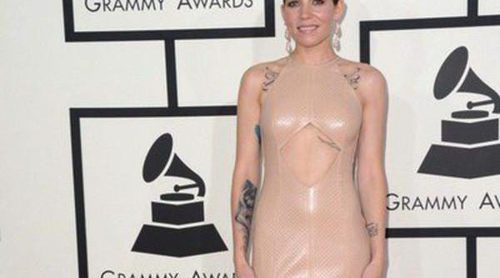 Skylar Grey, Kelly Osbourne y Cyndi Lauper, entre las peor vestidas de la alfombra roja de los Grammy 2014