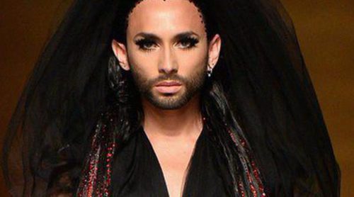 Conchita Wurst desfila para Jean Paul Gaultier en la Semana de la Alta Costura de París