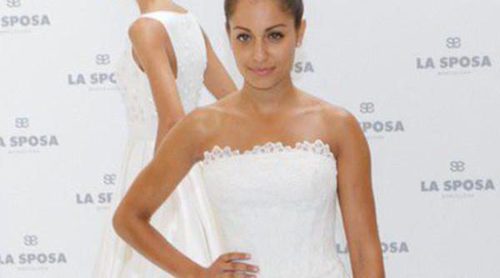 Hiba Abouk presenta en Madrid la nueva colección nupcial de La Sposa