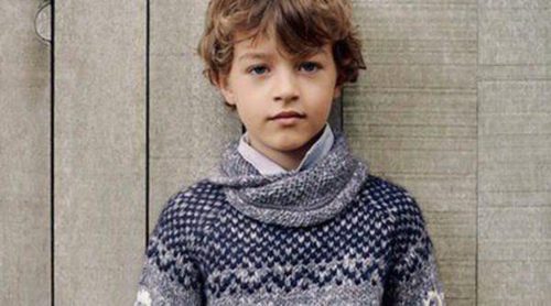 Zara Kids viste a los más pequeños de azul marino, gris y marrón en este otoño 2014