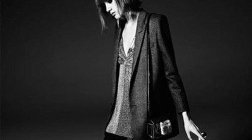 Valery Kaufman descubre su lado más rebelde en la colección de Saint Laurent Paris otoño/invierno 2014/2015