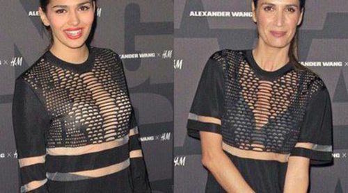 ¿Quién lo lleva mejor? Sara Sálamo y Elia Galera lucen el mismo vestido de Alexander Wang