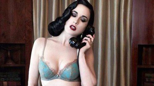 Dita Von Teese se sumerge en el ambiente burlesco de la colección primavera/verano 2015 de Myer