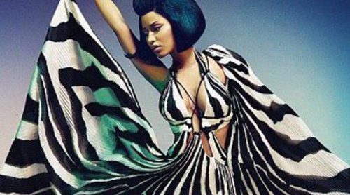 Nicki Minaj luce sus increíbles curvas en la nueva colección de Roberto Cavalli