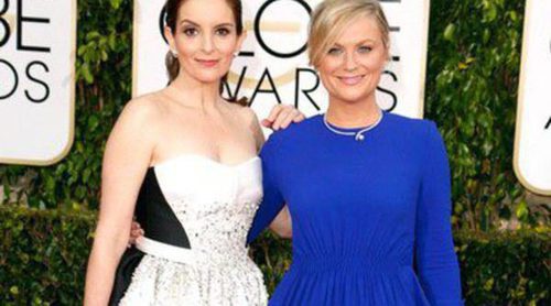 Los tres looks de Tina Fey y Amy Poehler en los Globos de Oro 2015