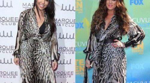 Kourtney Kardashian y Khloé Kardashian: dos hermanas y un mismo Roberto Cavalli