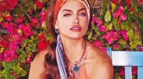 Irina Shayk, embajadora de la colorida y geométrica colección verano 2015 de Bebe