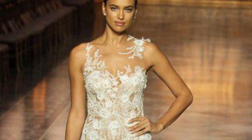 Irina Shayk, la reina indiscutible de Pronovias en la Barcelona Bridal Week 2015