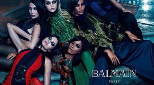 Balmain reúne a las hermanas Jenner, Smalls y Hadid en su campaña otoño/invierno 2015/2016