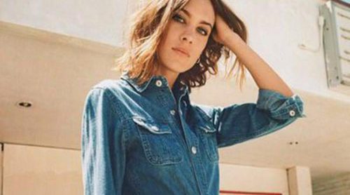 Alexa Chung mezcla el denim con la pana en su segunda colección para AG Jeans