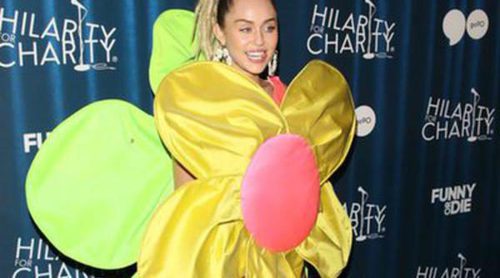 La maxiflor de Miley Cyrus firmada por Agatha Ruiz de la Prada