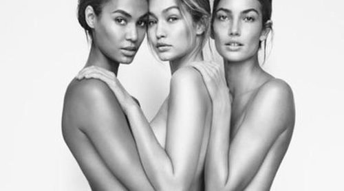 Stuart Weitzman desnuda a Gigi Hadid, Joan Smalls y Lily Aldridge para la primavera 2016