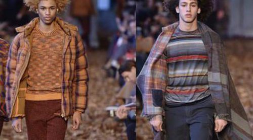 Escenario otoñal para el desfile de Missoni y su estética rural para el otoño/invierno 2016/2017