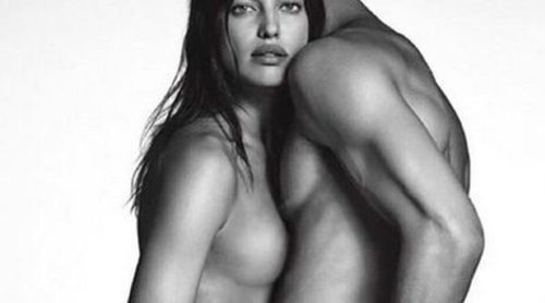 Irina Shayk se desnuda para promocionar la nueva línea denim de Givenchy