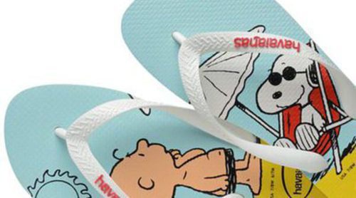 Havaianas estampa a los personajes de Peanuts en su nueva colección de chanclas para verano