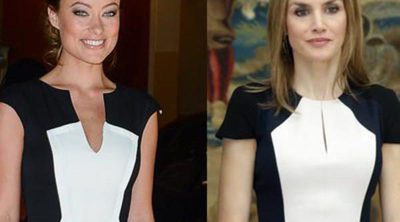 La Reina Letizia vs. Olivia Wilde se baten en un duelo textil bicolor ¿quién ganará?