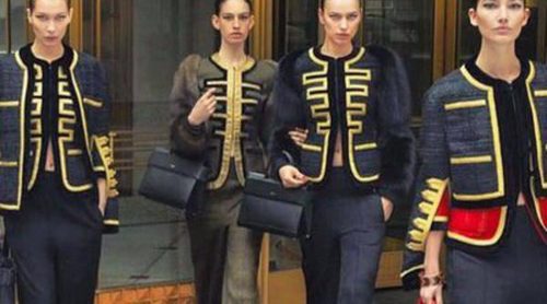 Bella Hadid debuta con Givenchy junto a Irina Shayk para el otoño/invierno 2016