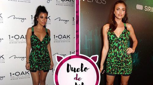 Irina Shayk y Kourtney Kardashian, enfrentadas por el animal print de Versace