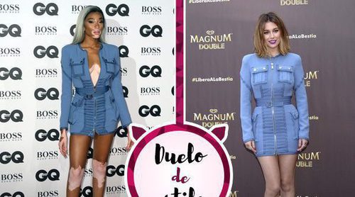 Blanca Suárez y Winnie Harlow lucen el mismo vestido de Dsquared2: ¿quién lo lleva mejor?