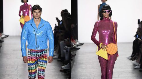 Los colores fluor y el estilo ochentero se suben a la New York Fashion Week con Jeremy Scott