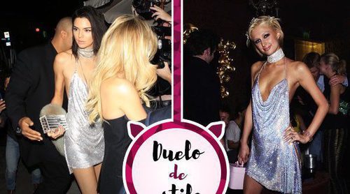 Kendall Jenner y Paris Hilton: un look muy parecido con muchos años de diferencia