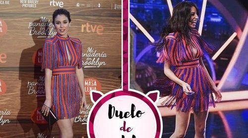 El vestido de Elisabetta Franchi más famoso entre las celebrities: ¿Blanca Suárez o Almudena Cid?