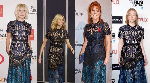 El vestido más cotizado y preferido entre las celebrities de Self-Portrait, ¿a quién le sienta mejor?