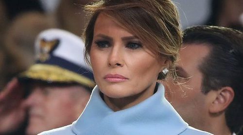 Melania Trump y su look a lo 'Jackie Kennedy' en la toma de posesión de Donald Trump