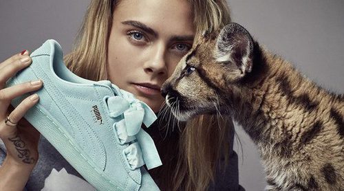 Puma presenta las nuevas 'Suede Heart Reset' primavera/verano 2017 con Cara Delevingne